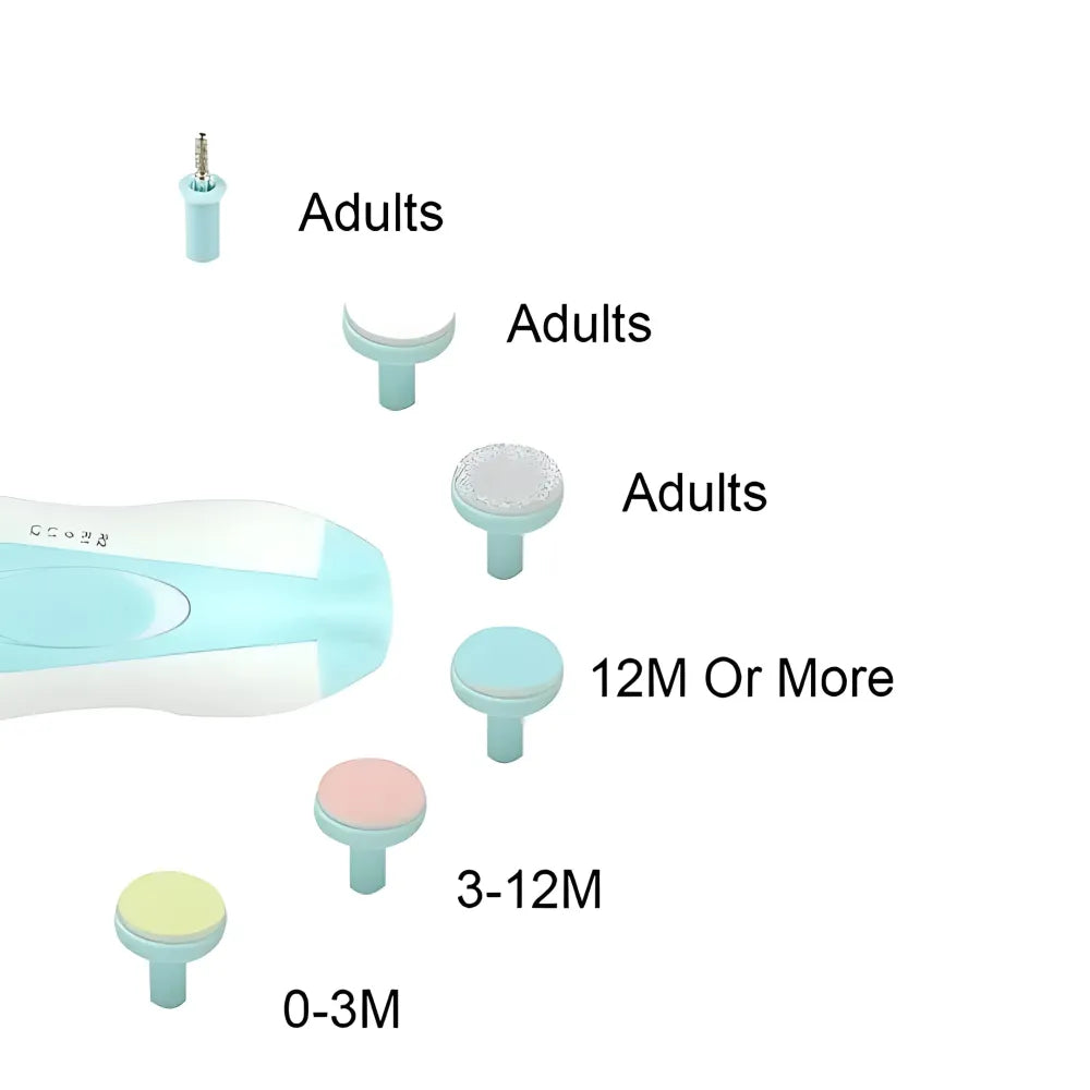 Baby nail clippers with light