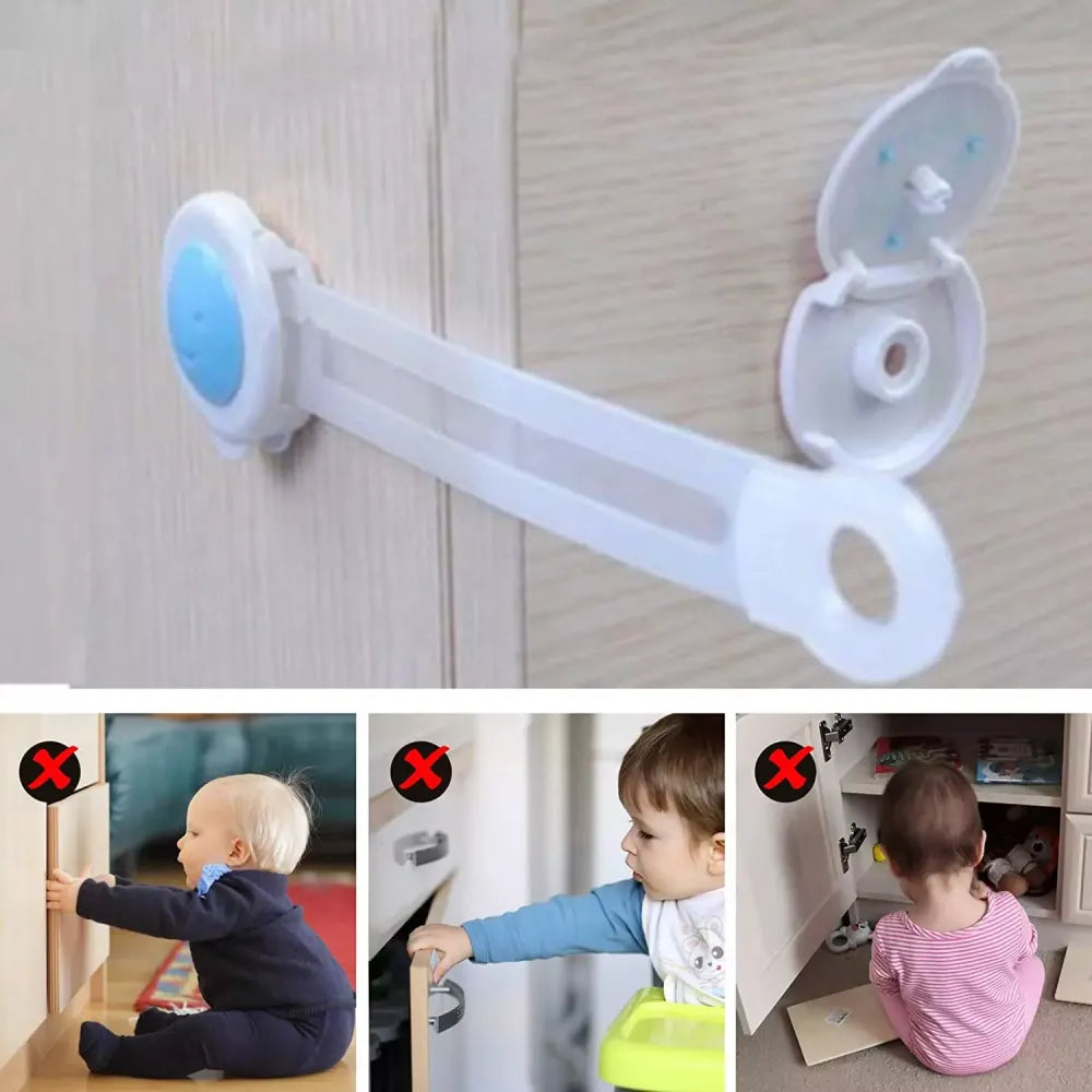 Baby safety strap lock - home improvement