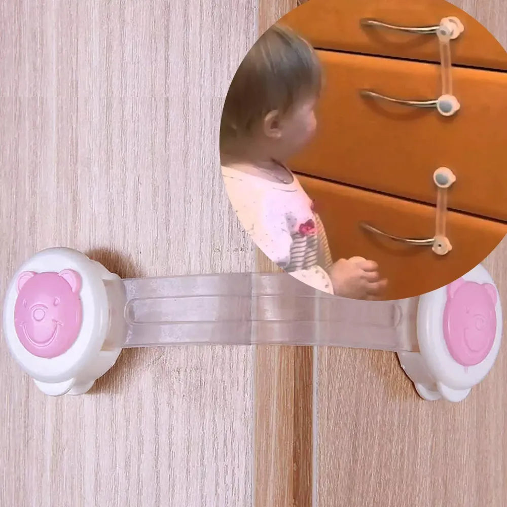 Baby safety strap lock - home improvement