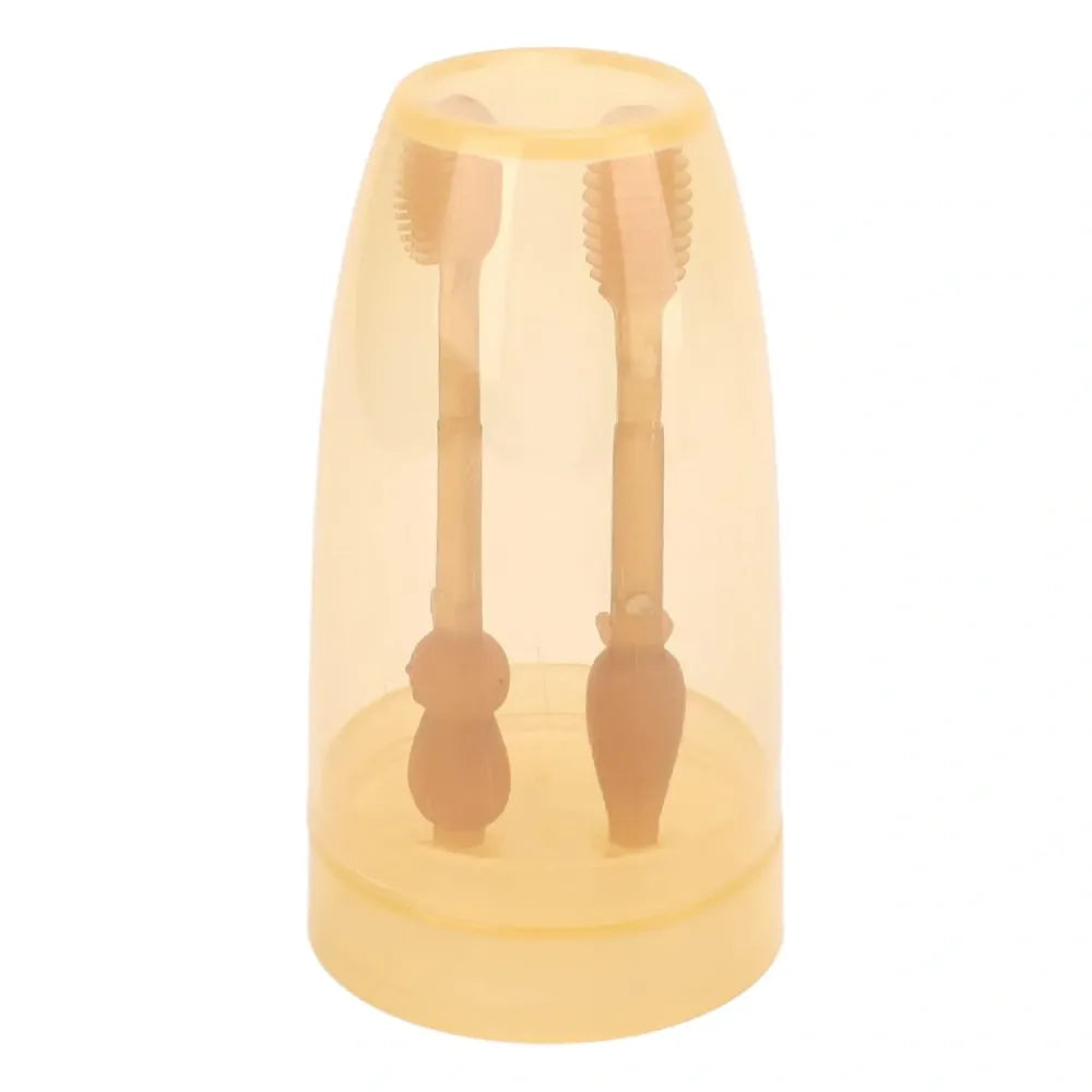 Baby silicone finger toothbrush