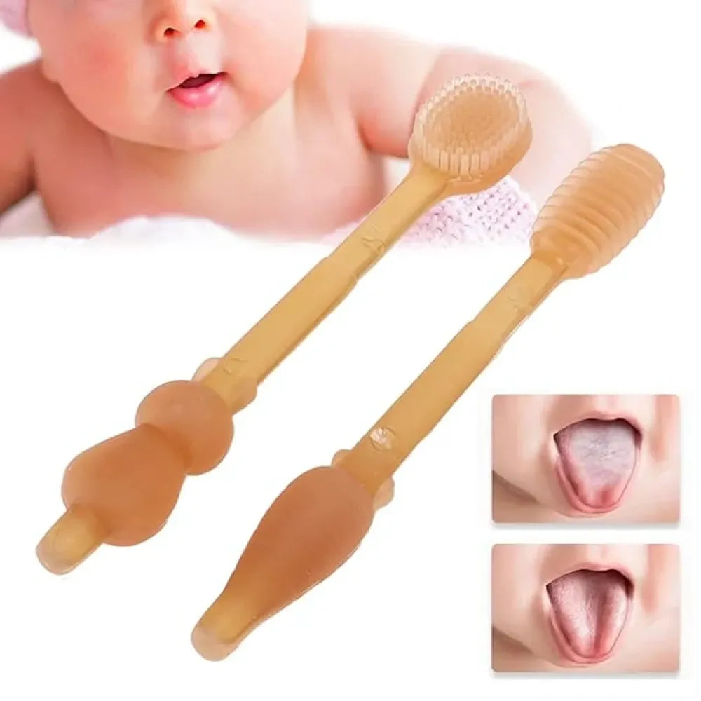 Baby silicone finger toothbrush