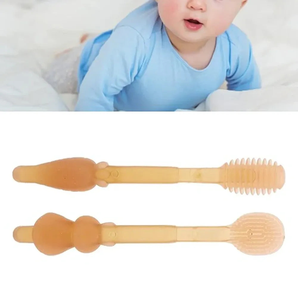 Baby silicone finger toothbrush