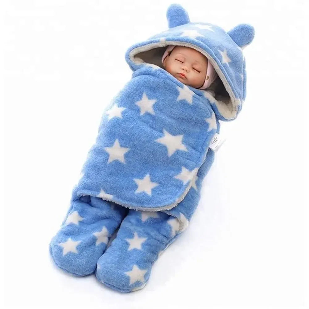 Baby star wrapper blanket – cotton