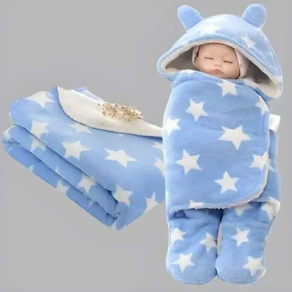 Baby star wrapper blanket – cotton