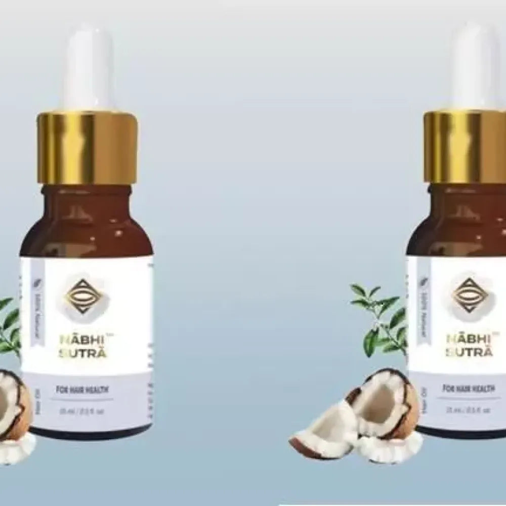 Belly button oil - hair care