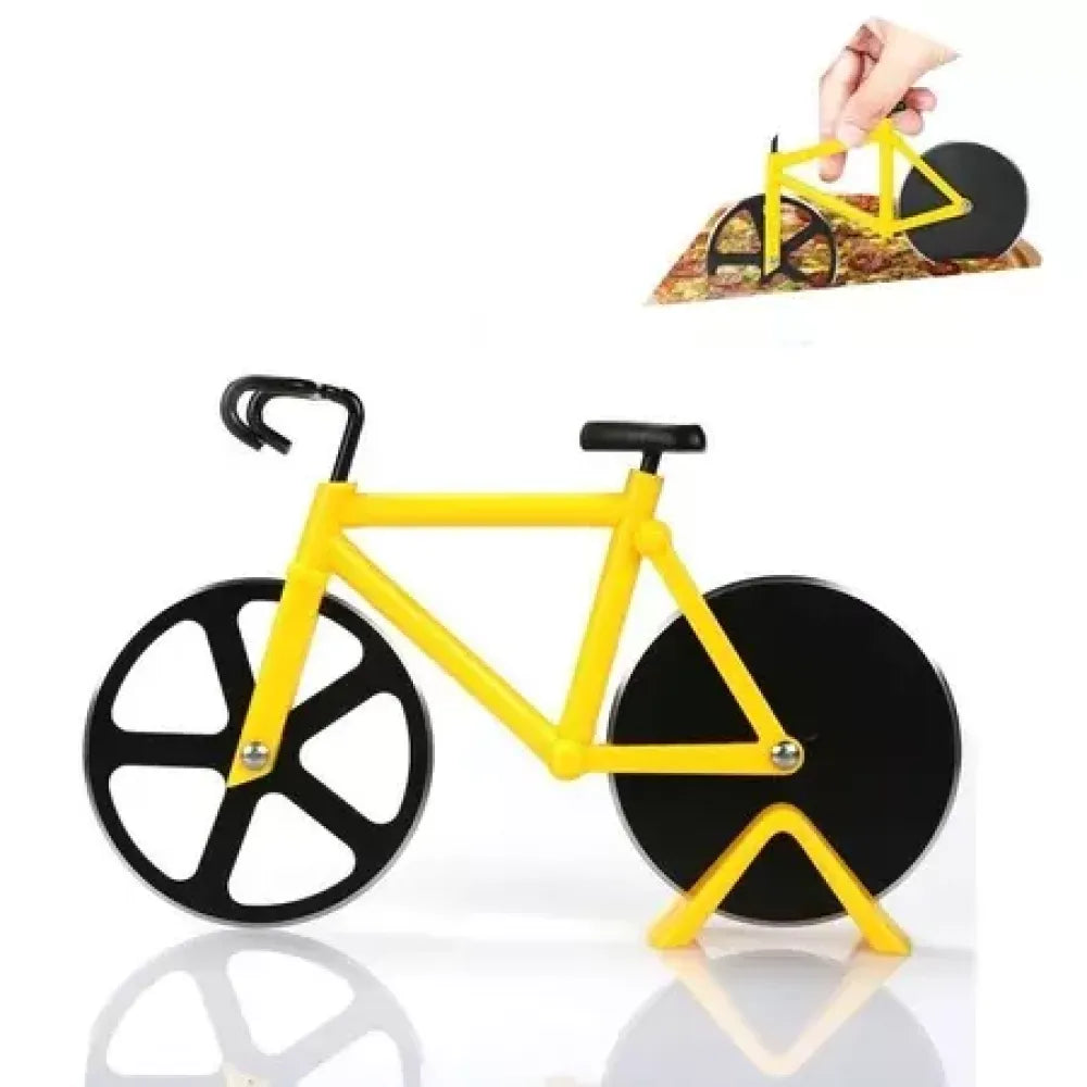 Bicycle-shaped pizza cutter - home & kitchen