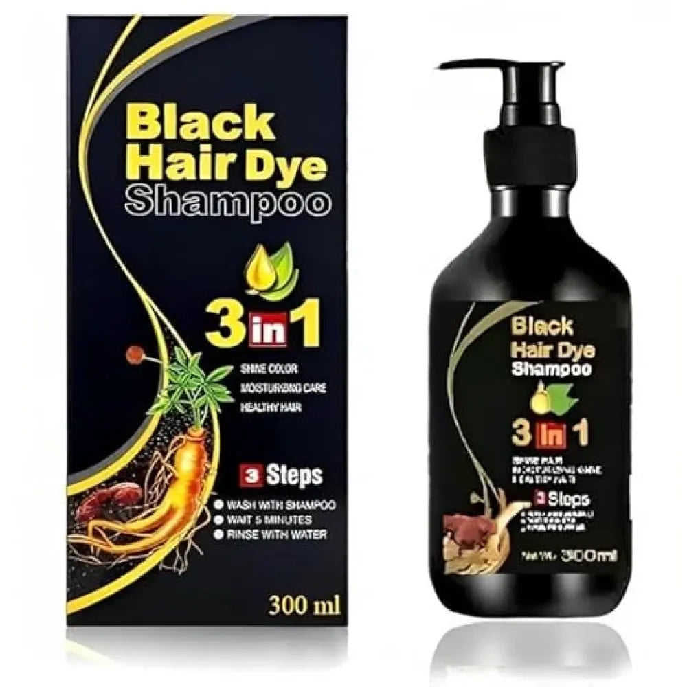 Blosdream 3 in 1 black hair shampoo