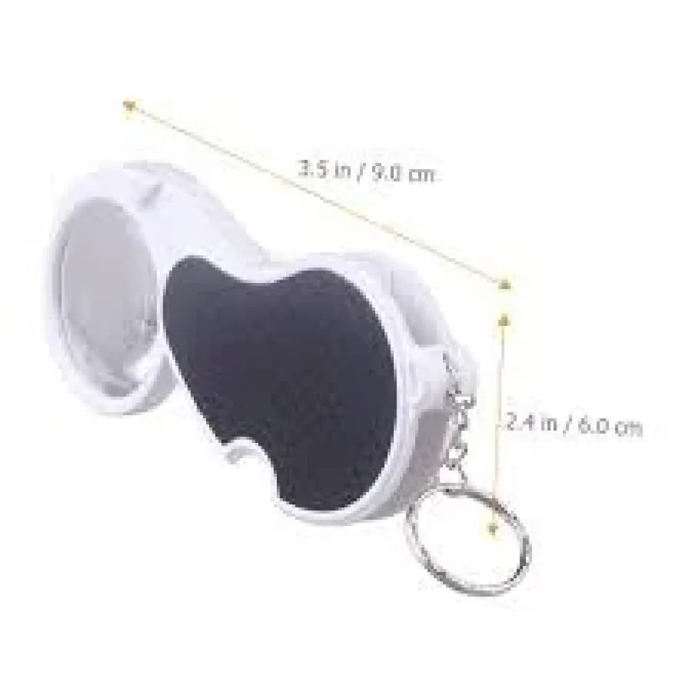 Bright led folding magnifier - office