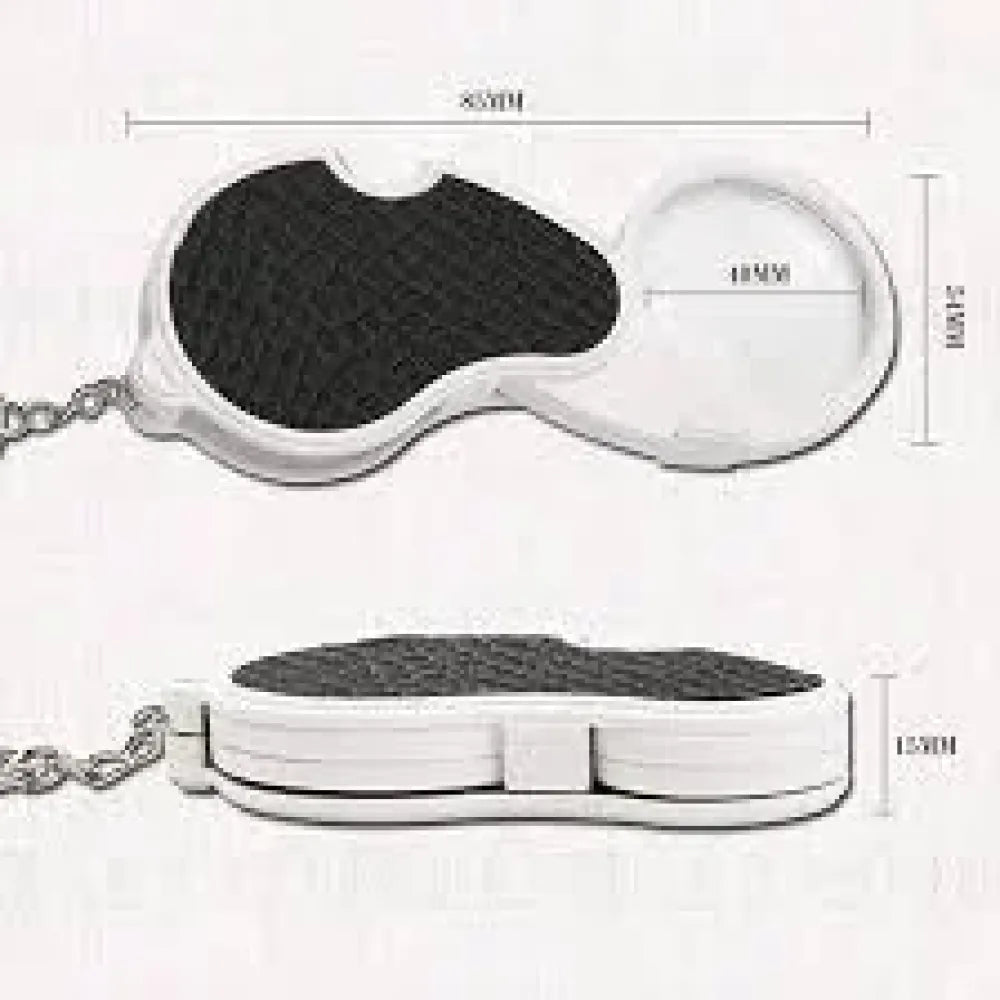 Bright led folding magnifier - office
