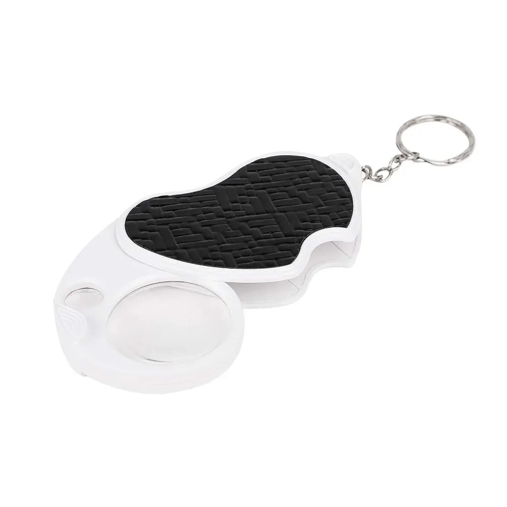 Bright led folding magnifier - office