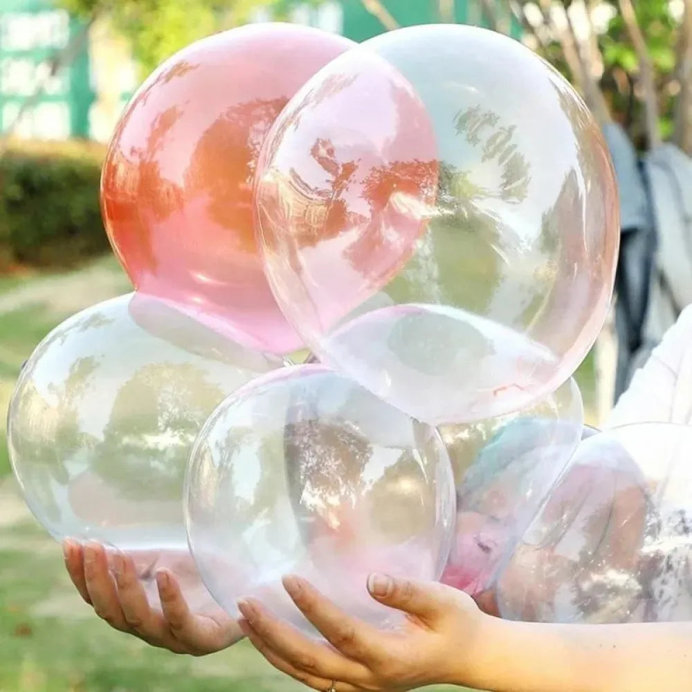 Bubble balloon fun tubes