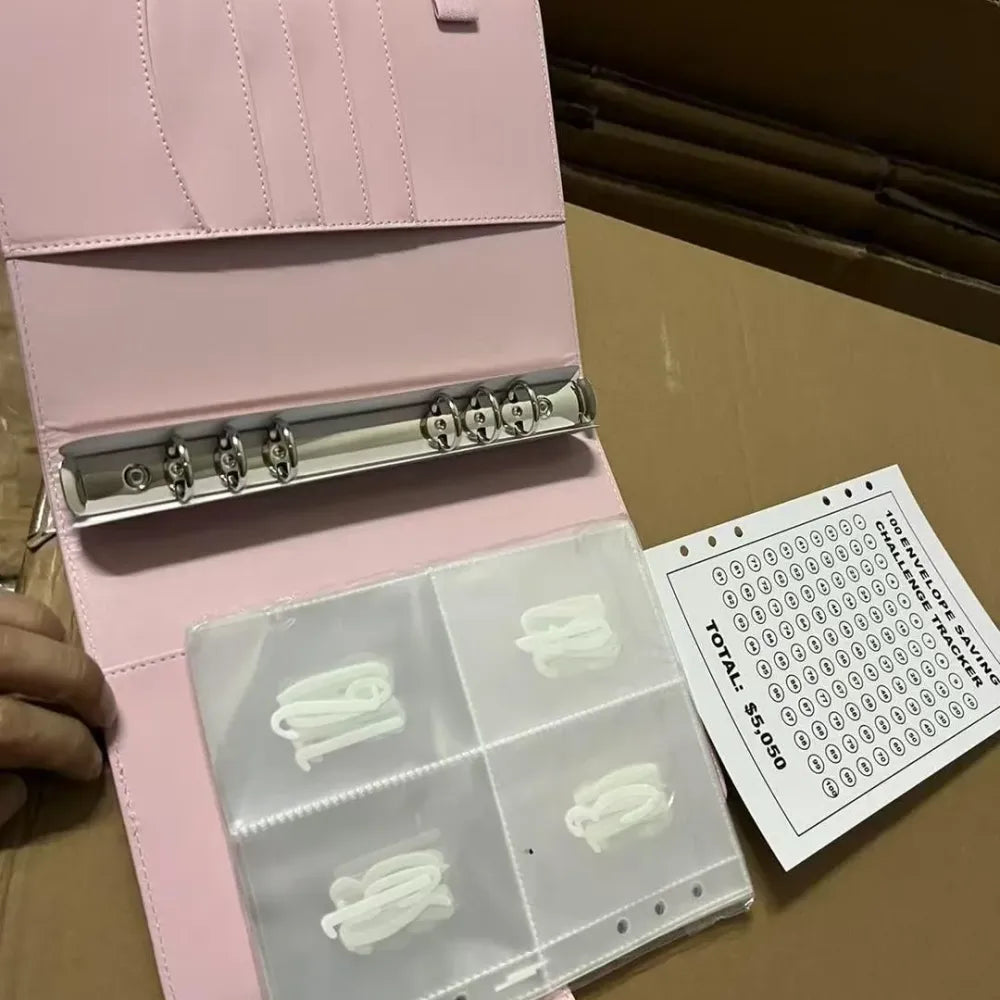 Budget binder notebook