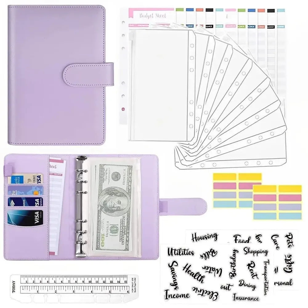 Budget binder notebook