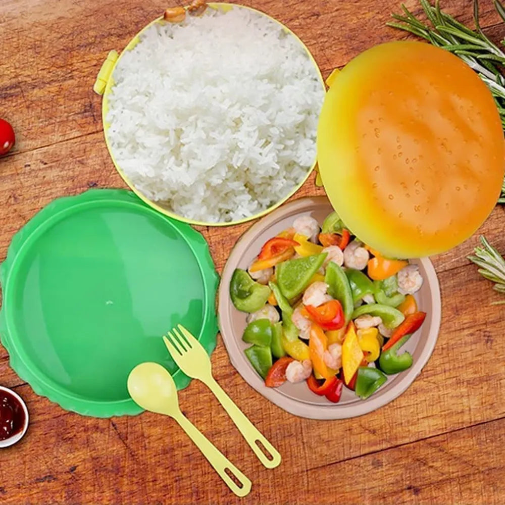 Burger shape lunch box - home & kitchen