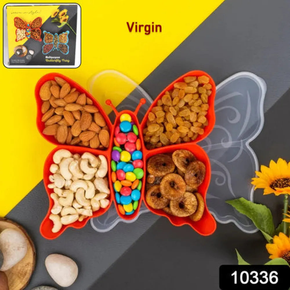 Butterfly snack serving tray - home & kitchen