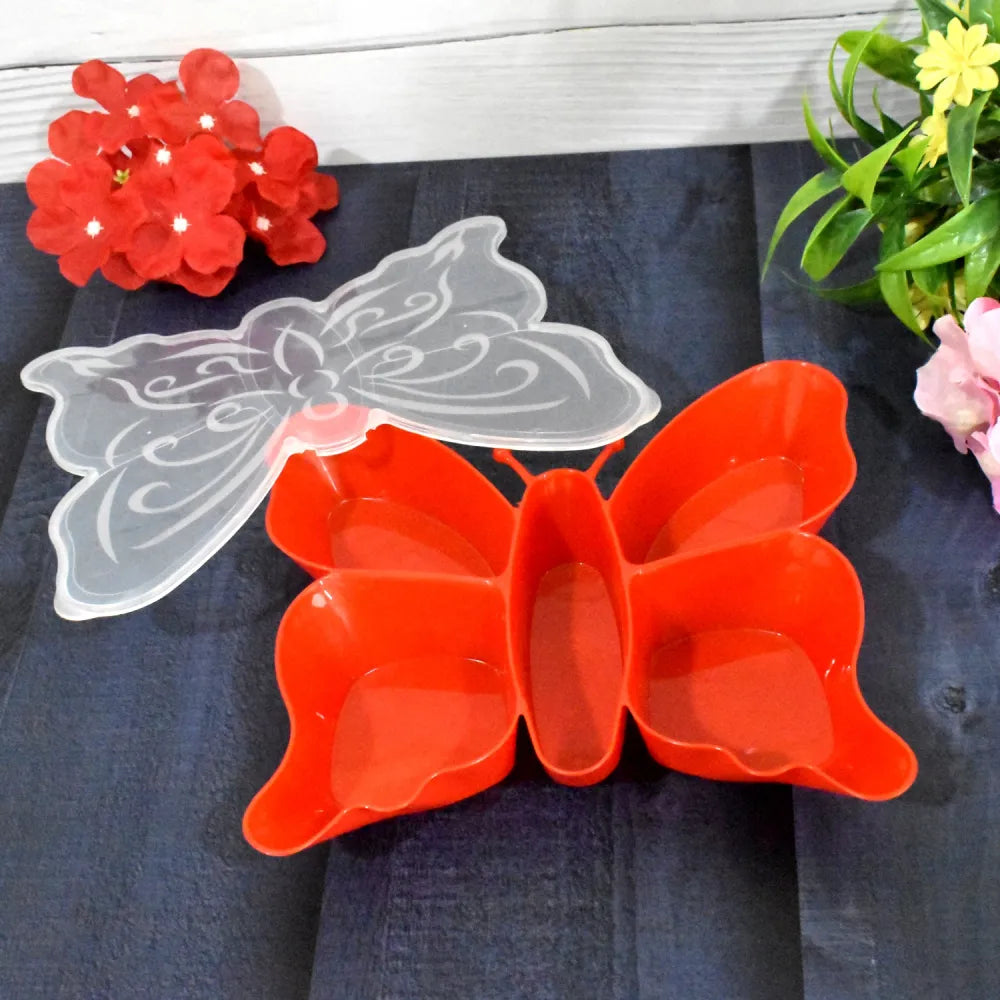 Butterfly snack serving tray - home & kitchen