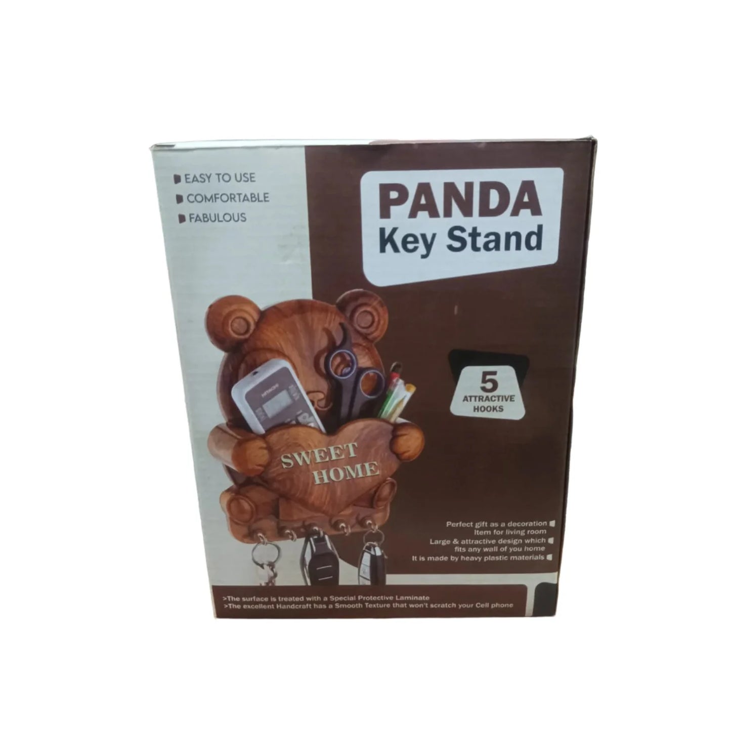 Cute Panda Key Holder