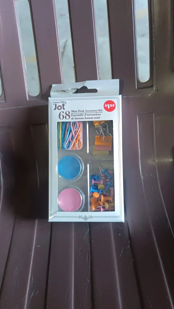 Colorful Multi-Size Binder Clips