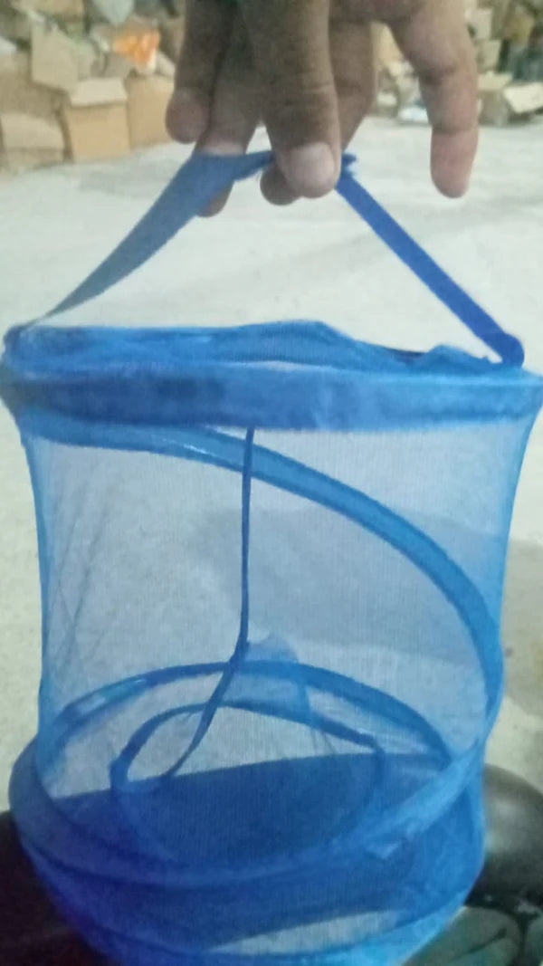 Foldable Mesh Laundry Hamper