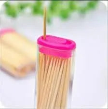 Eco-Friendly Bamboo Toothpicks with Dispenser