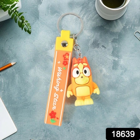 Adorable Cartoon Character Keychain