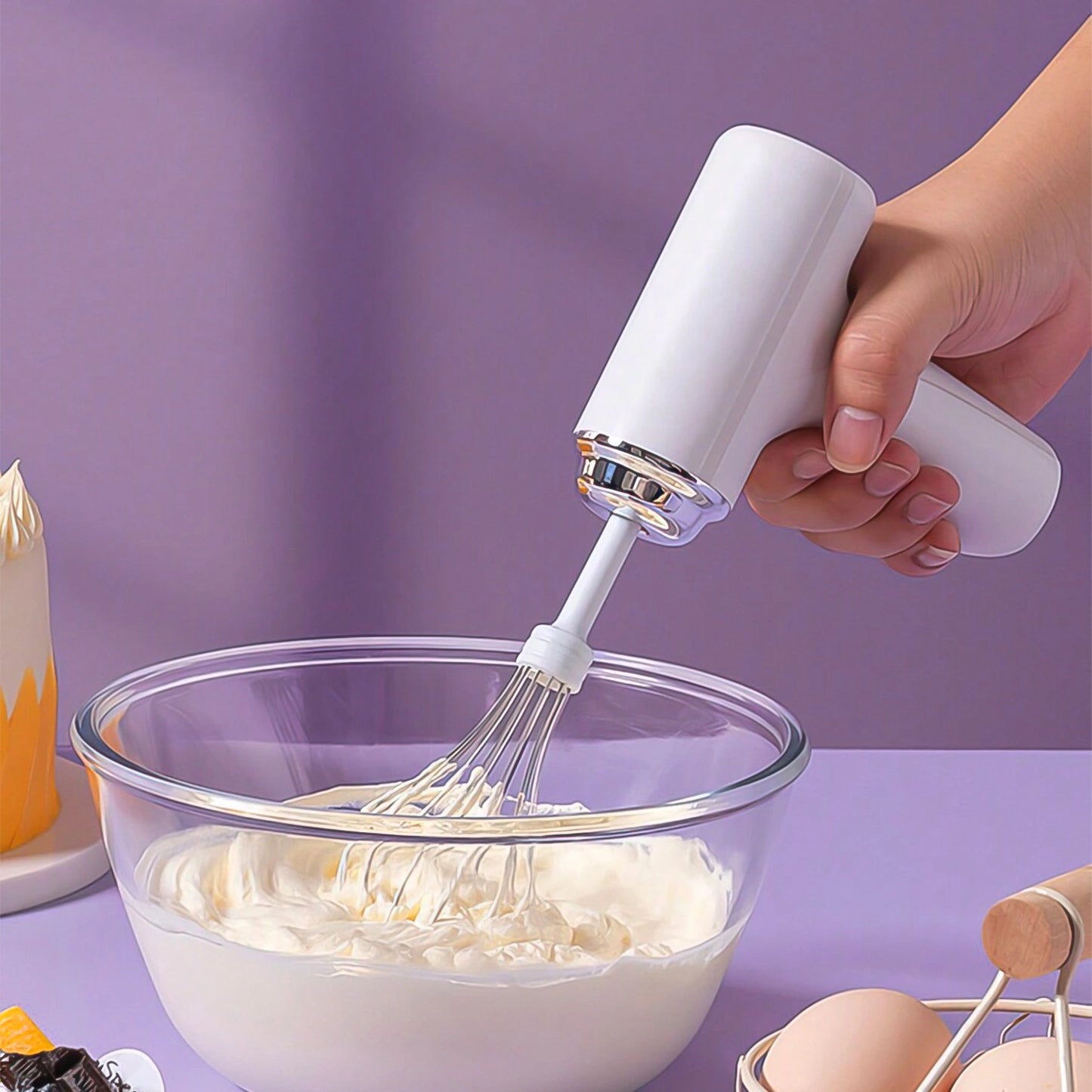 Wireless Handheld Mixer – 2-in-1