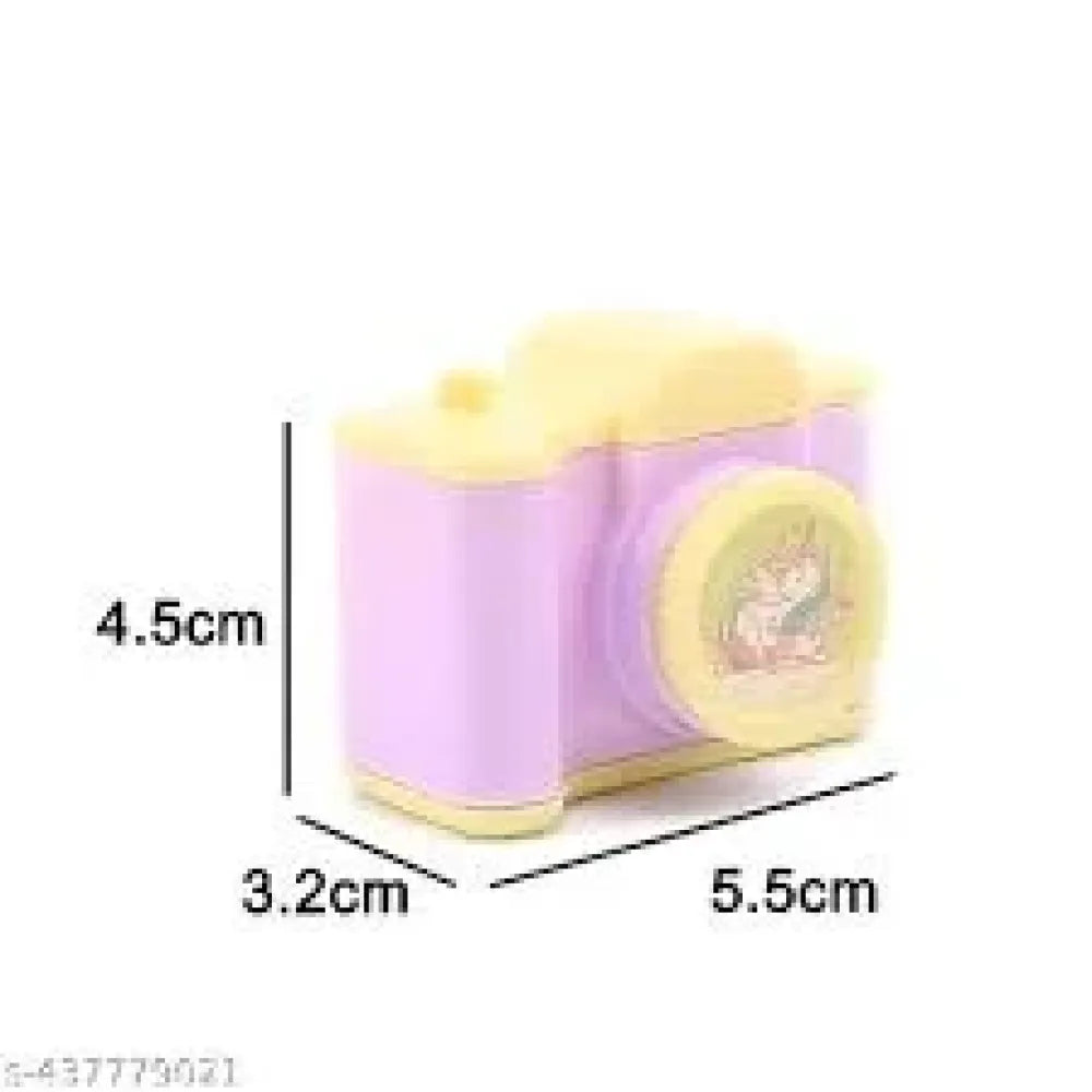 Camera-shaped pencil sharpener - office