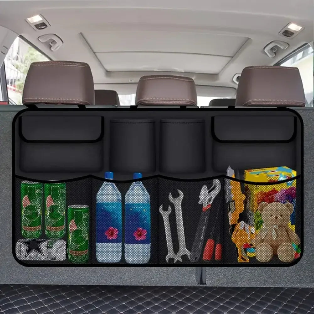 Car backseat trunk organizer