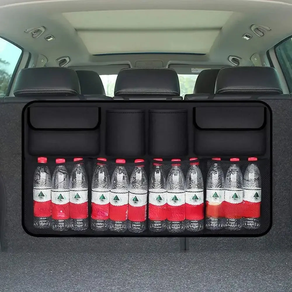 Car backseat trunk organizer