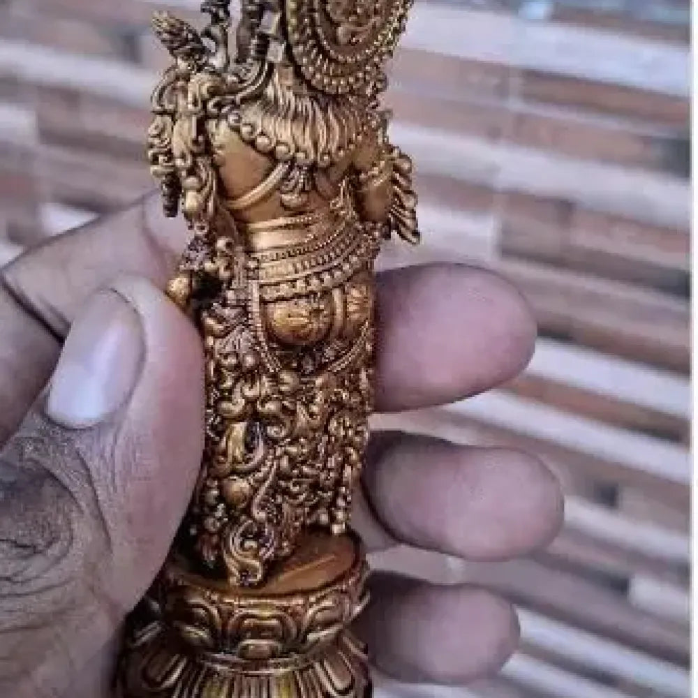 Car dashboard krishna idol - car and bike accessories