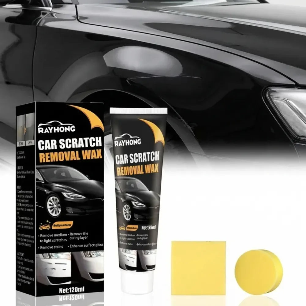 Car scratch removal wax pack of 2