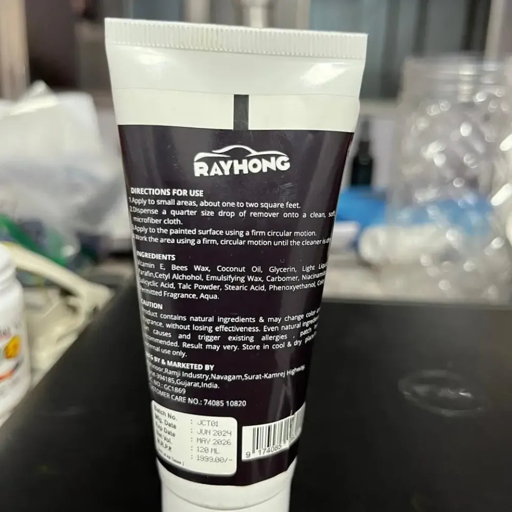 Car scratch remover wax - car and bike accessories