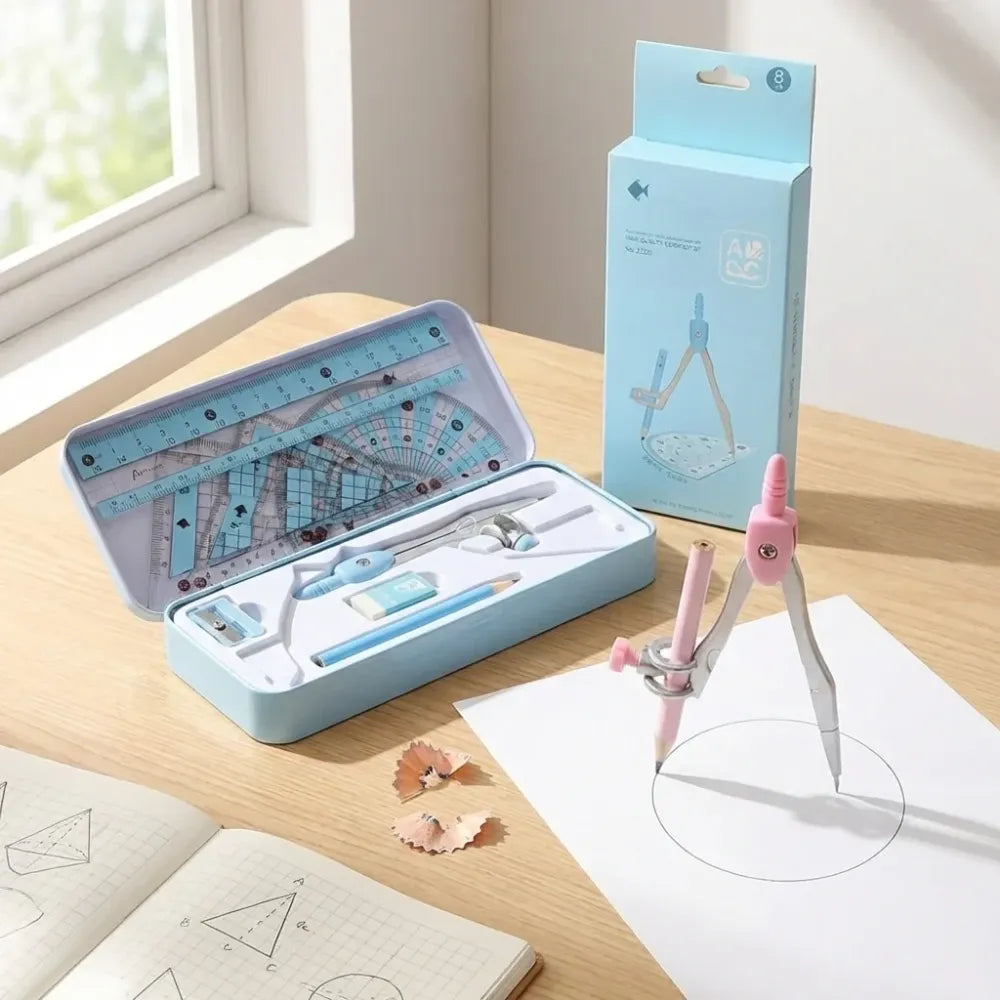 Cartoon pencil case set - home improvement