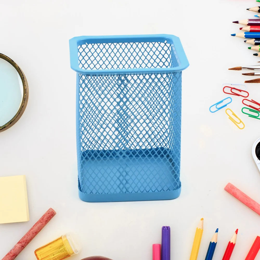 Metal Mesh Pen Holder