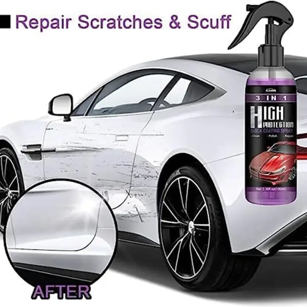 Ceramic coating spray - car and bike accessories