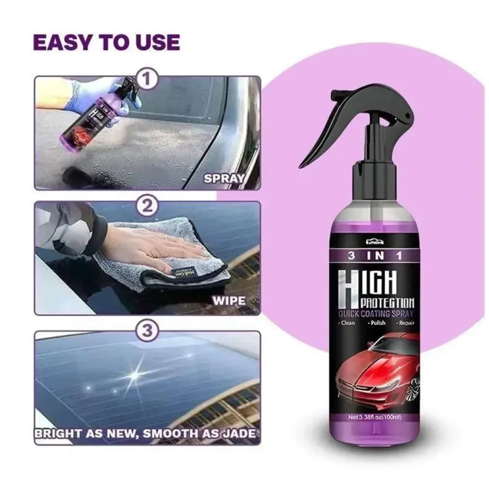 Ceramic coating spray - car and bike accessories