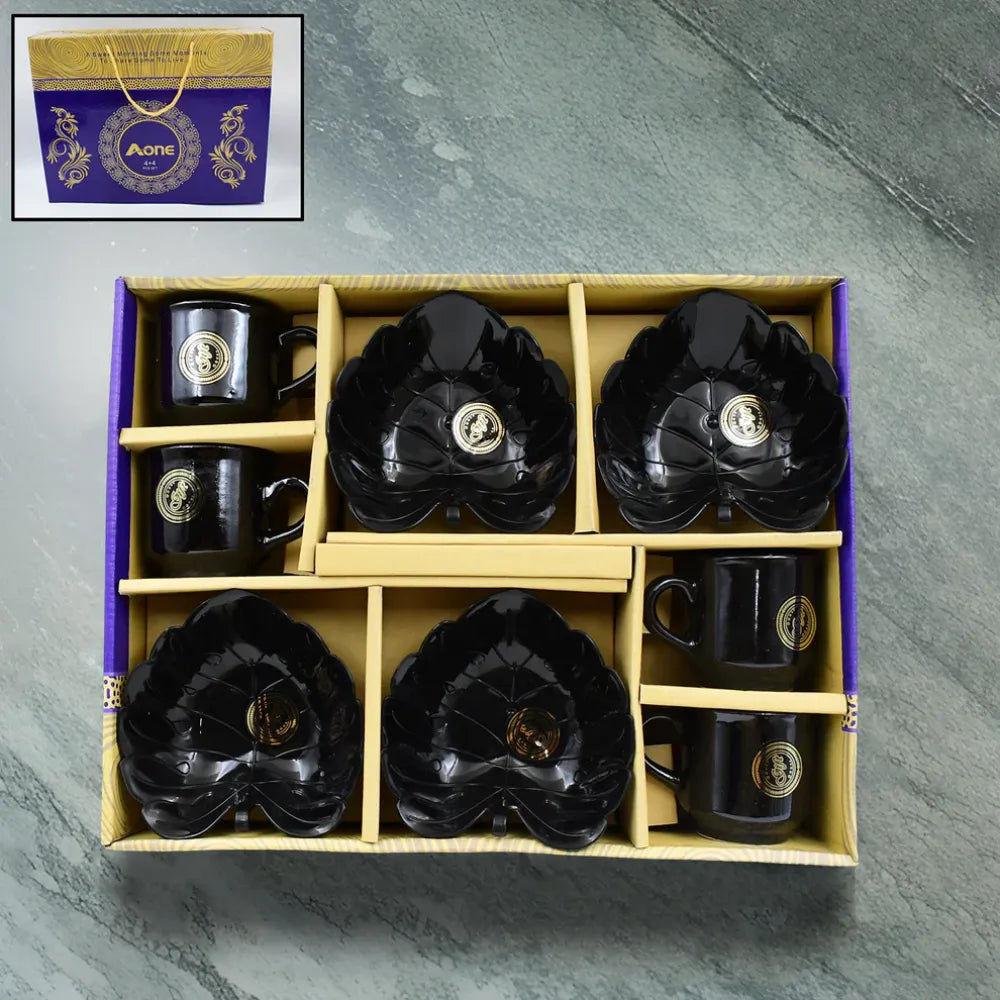 Ceramic mug & bowl set – 8 pcs - home kitchen