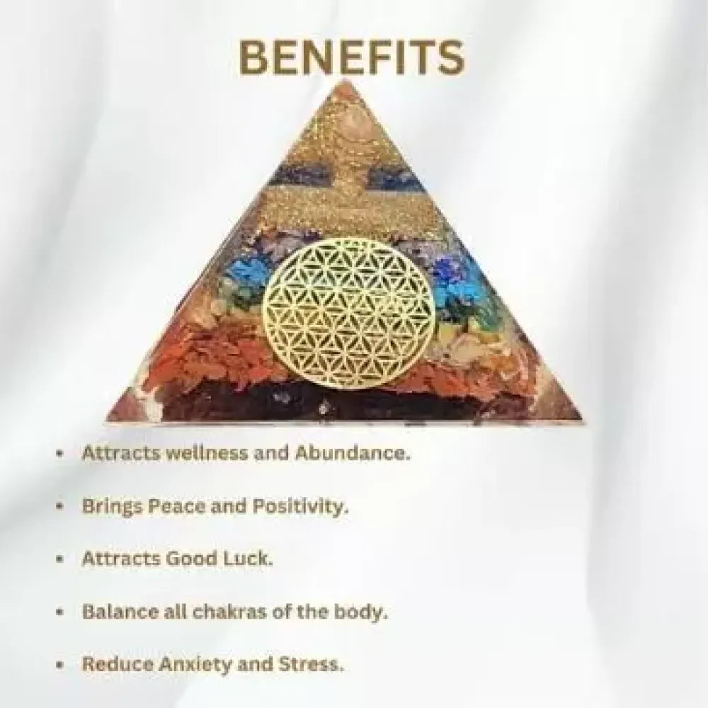 Chakra orgon pyramid - home essentials