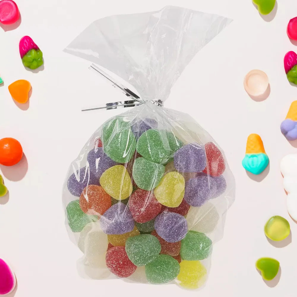 Clear flat treat bags - home & kitchen