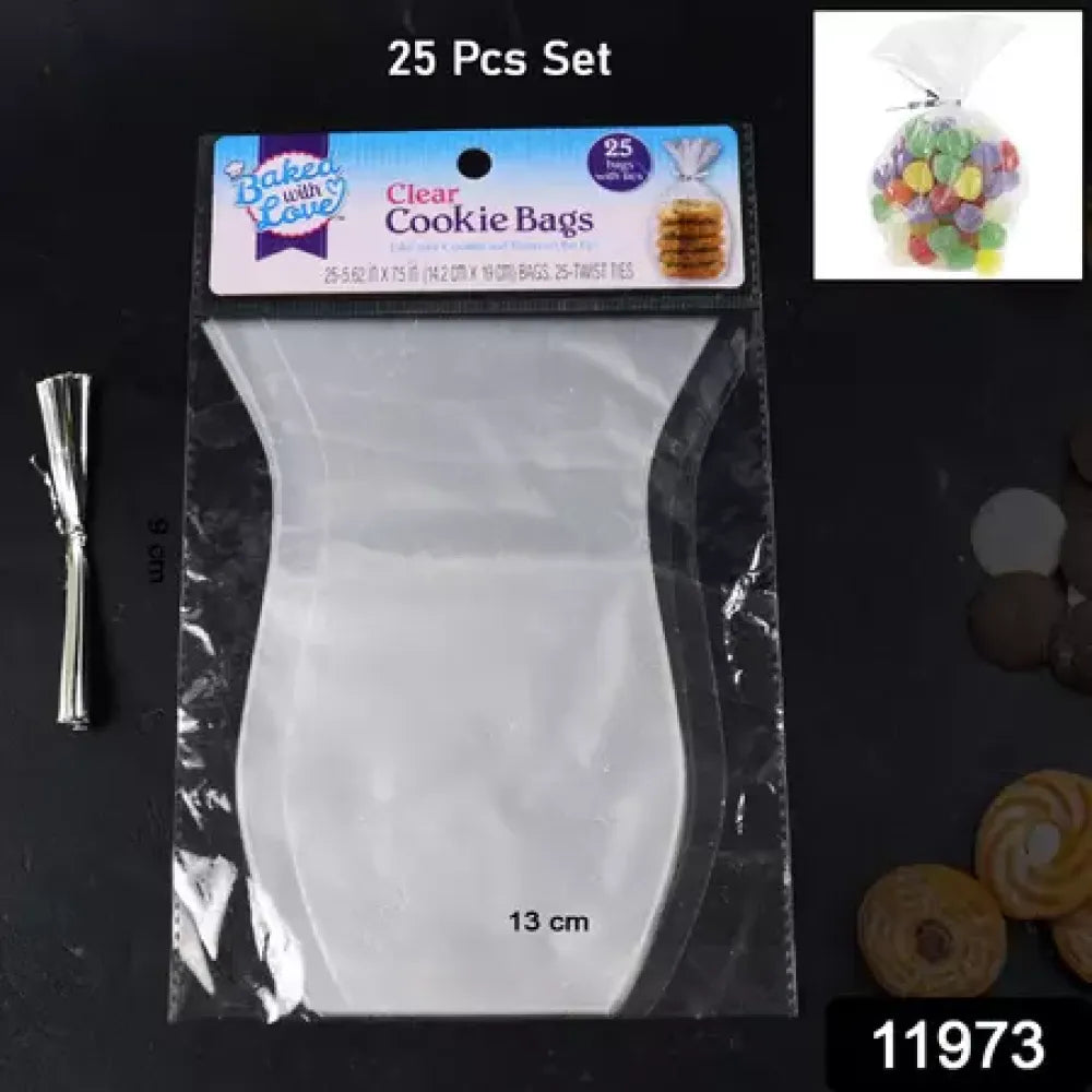 Clear flat treat bags - home & kitchen