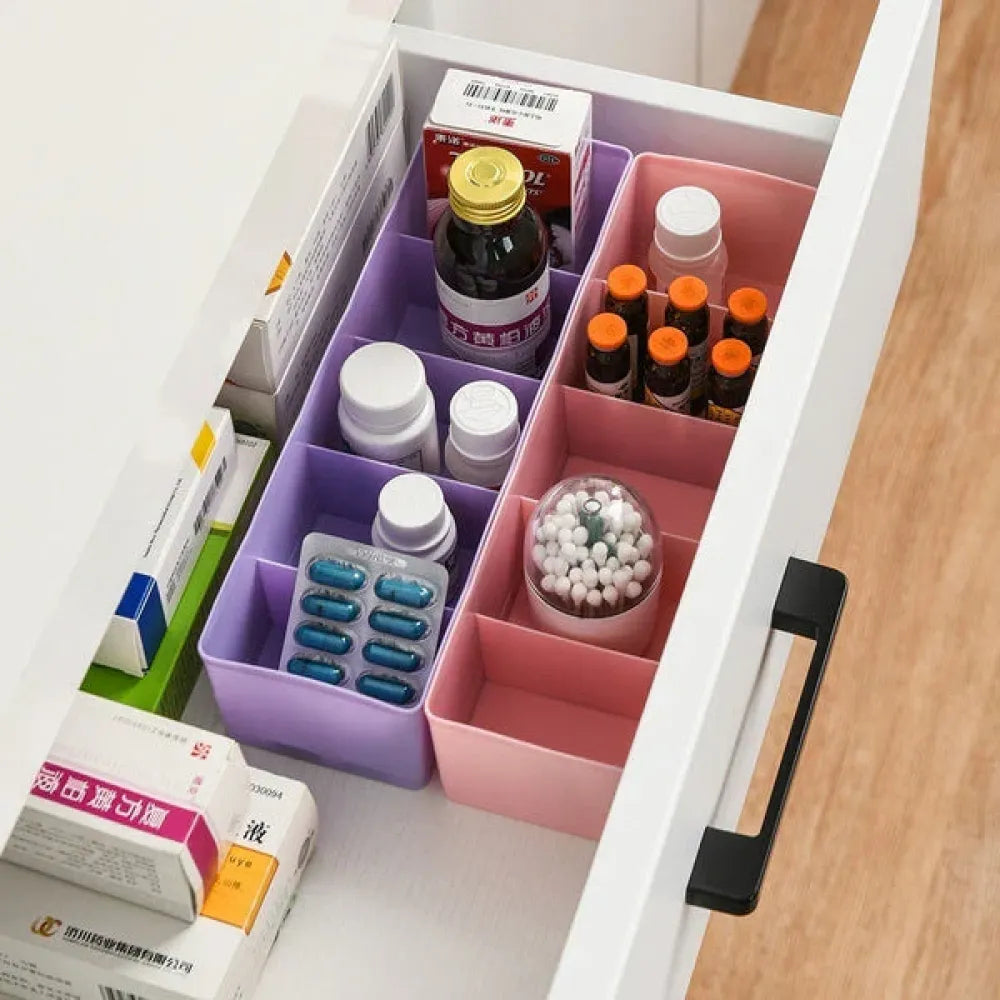 Clear plastic dividers tray organizer - home improvement