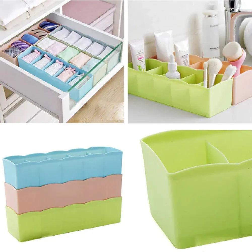 Clear plastic dividers tray organizer - home improvement
