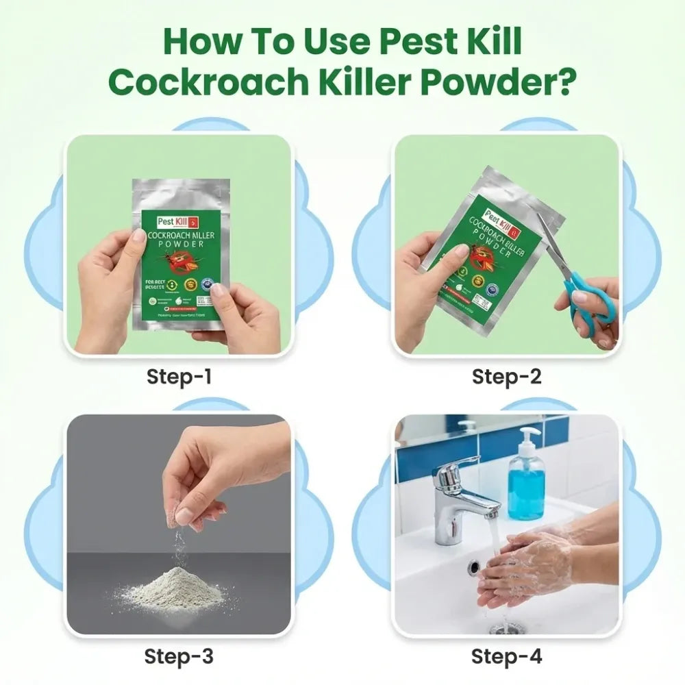 Cockroach killer powder – pack of 2