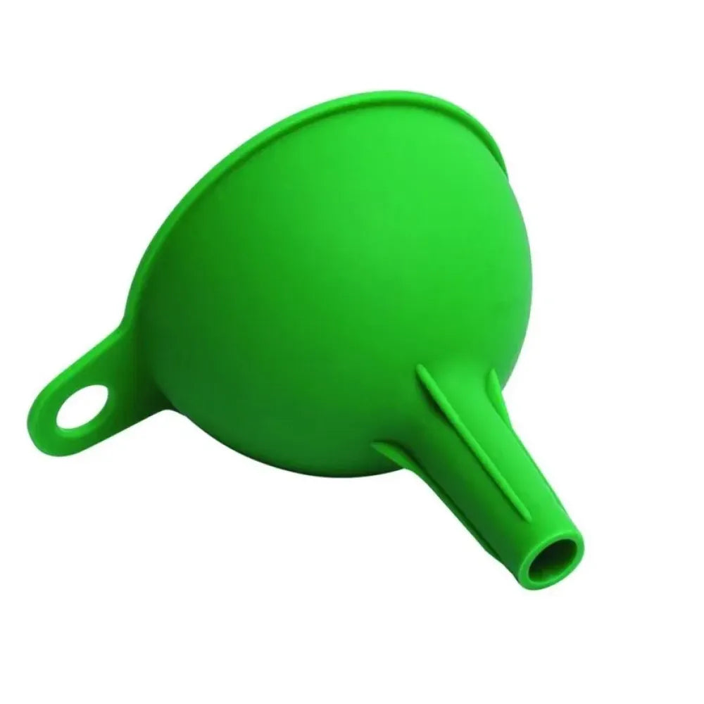 Collapsible silicone kitchen funnel - tool