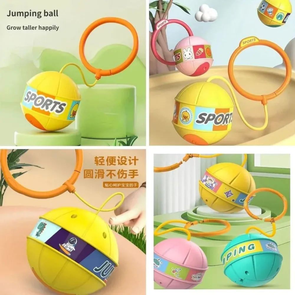 Colorful flash skip ball