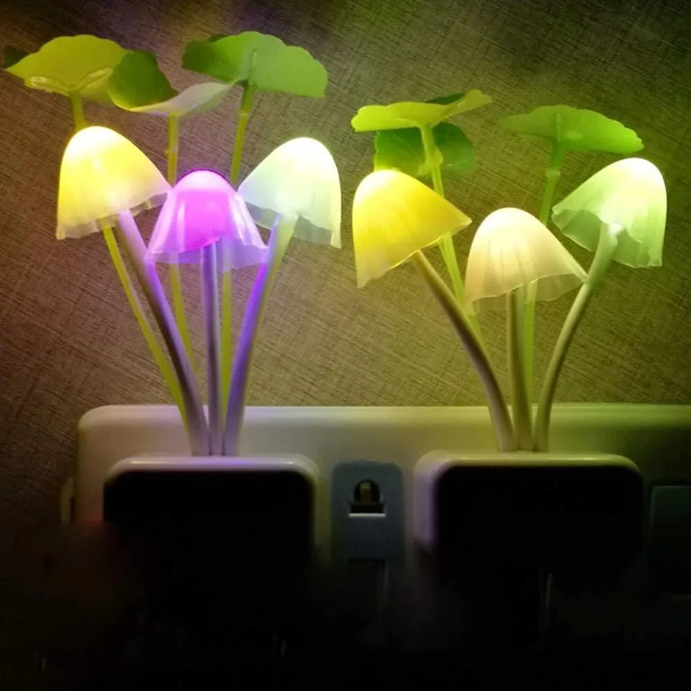 Colorful mushroom night light - electronics