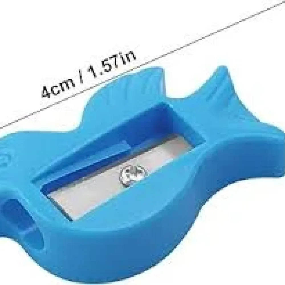 Colorful plastic pencil sharpener - office