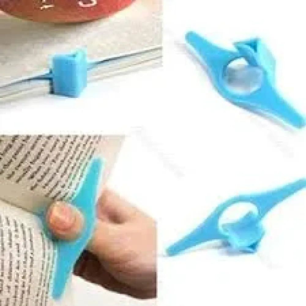 Comfortable thumb book holder - office