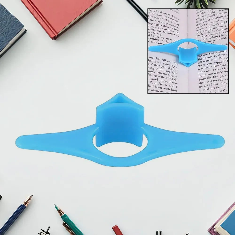 Comfortable thumb book holder - office
