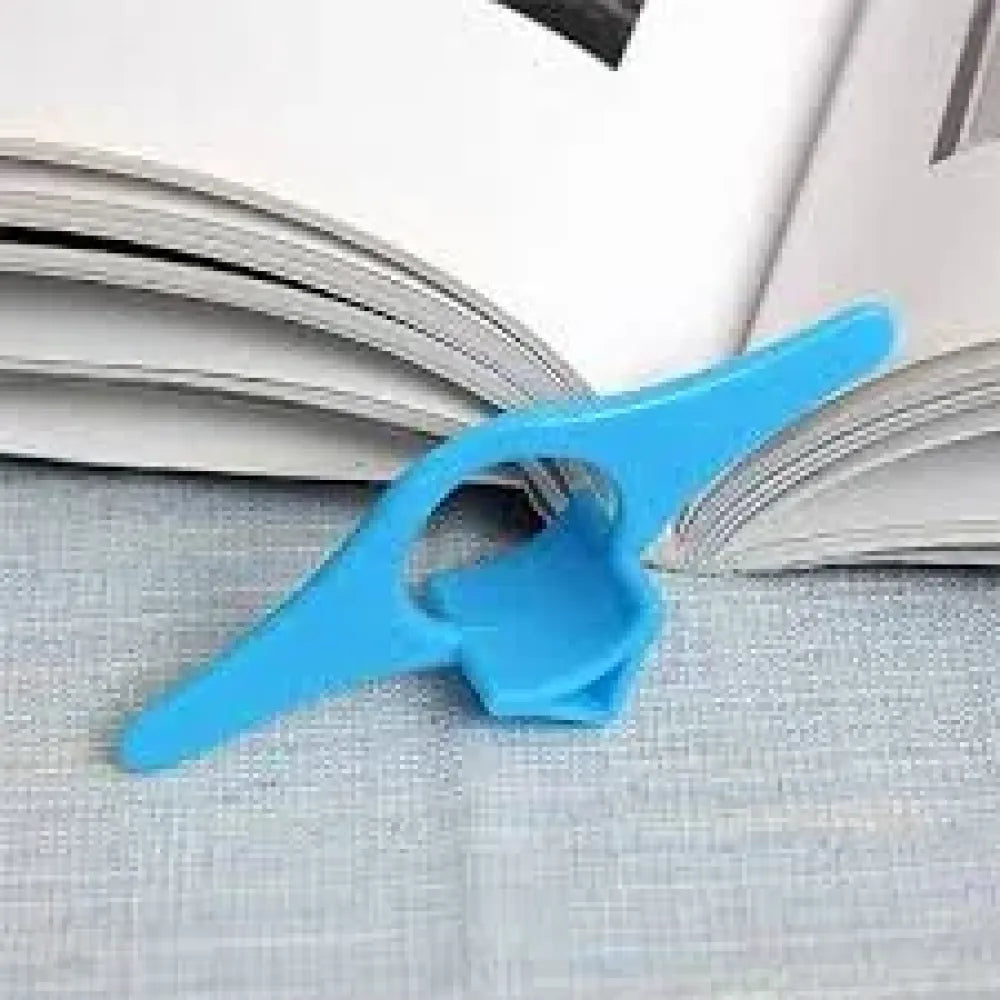 Comfortable thumb book holder - office